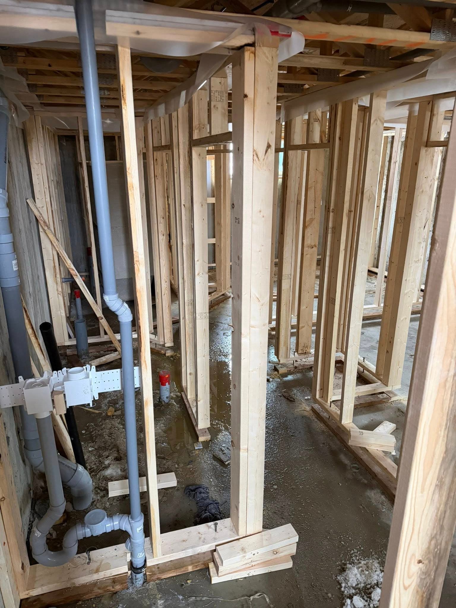 WLG Homes residential framing construction in Saskatoon